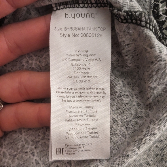 b.young Byrosana Tank Top - Picture 4 of 4